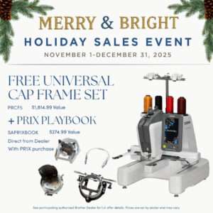 Entrepreneur One Single-Needle Embroidery Machine