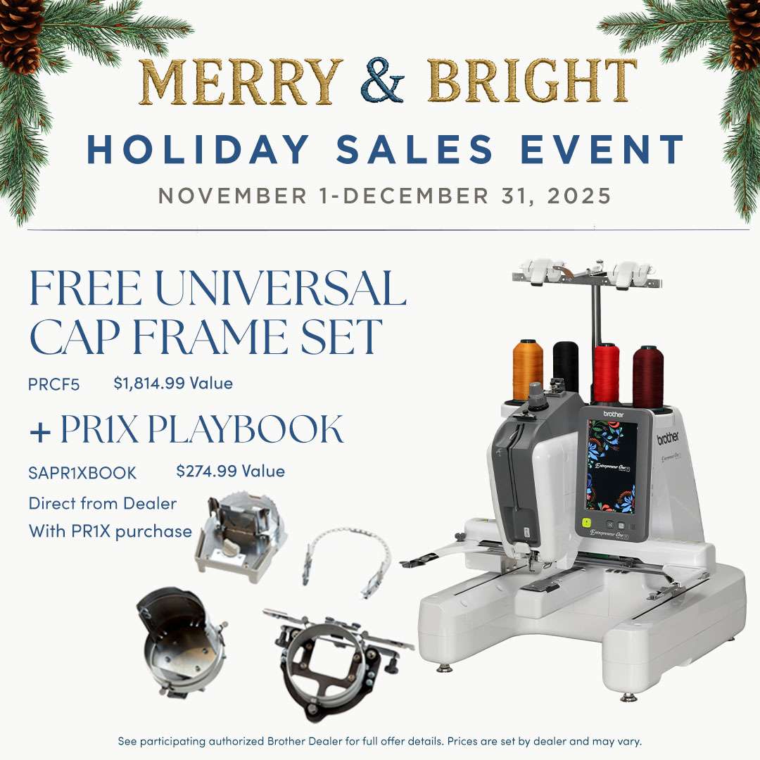 Entrepreneur One Single-Needle Embroidery Machine