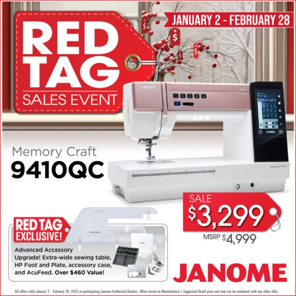 Janome Horizon Memory Craft 9410QC - Image 2