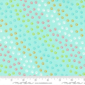 Moda Here Kitty Kitty Aqua 20835 19