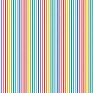 Riley Blake Designs 1/8in Stripe Rainbow C495R