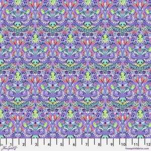 Free Spirit Tula Pink Tiny Beasts Bear With Me - Glimmer PWTP180