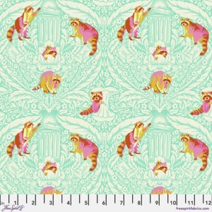 Free Spirit Tula Pink Tiny Beasts One Mans Trash - Glow PWTP181