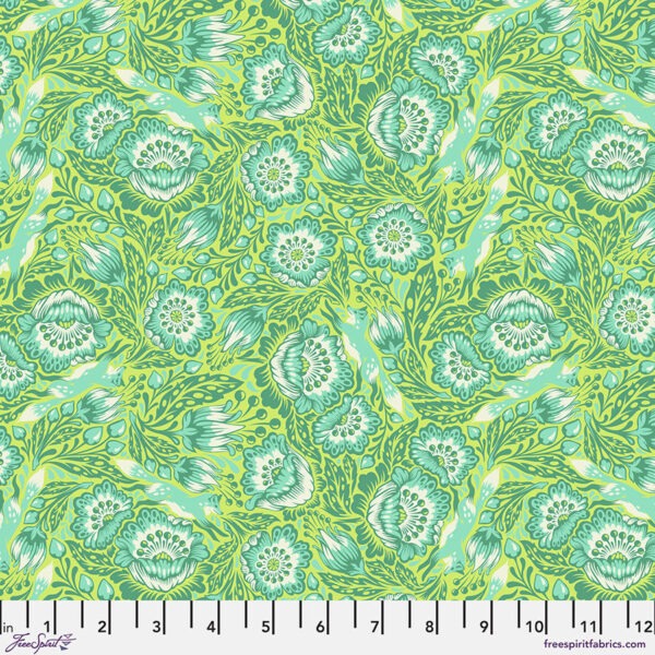 Free Spirit Tula Pink Tiny Beasts Out Foxed - Glow PWTP184