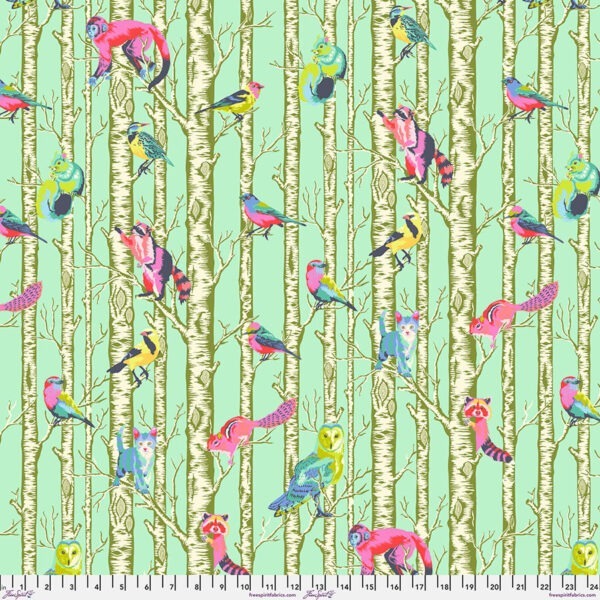 Tula Pink Family Tree - Enchanted || Full Moon Forest II