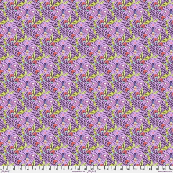 Tula Pink Shake Your Honey Maker - Blossom || Full Moon Forest II