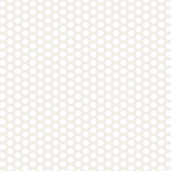 Moda Muslin Mates Polka Dots White, 9972 11