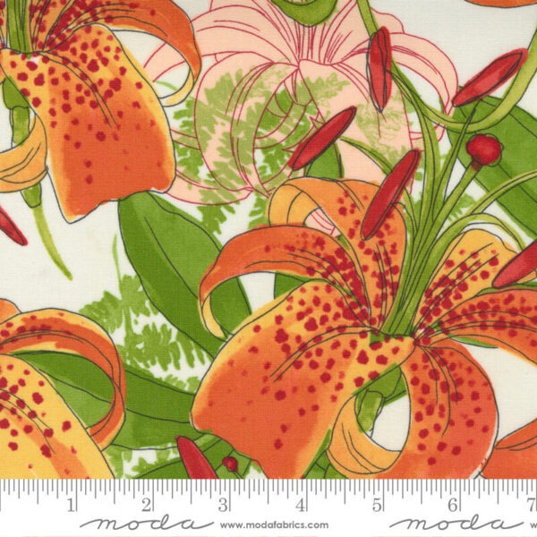 Moda Carolina Lilies Cream 48700 11