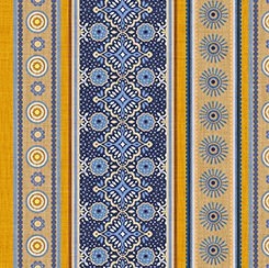 PRAIRIE DREAMS - MEDALLION & GEO STRIPE
