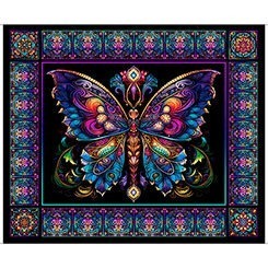 NIGHT FLIGHT - BUTTERFLY PANEL