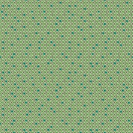 Flea Market Needlepoint Green