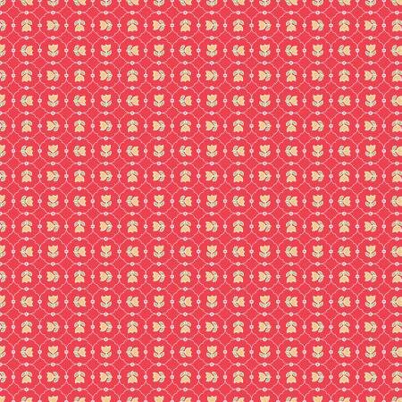 Vintage Happy 2 Tulips Cayenne