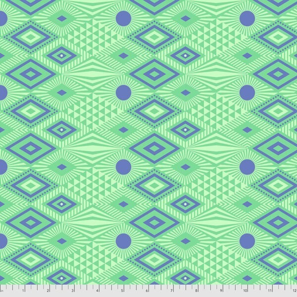 Free Spirit Tula Pink Daydreamer Lucy - Lagoon PWTP096