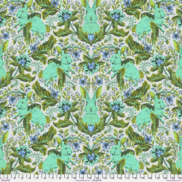 Tula Pink Hoppy Go Lucky - Starlight || Full Moon Forest II