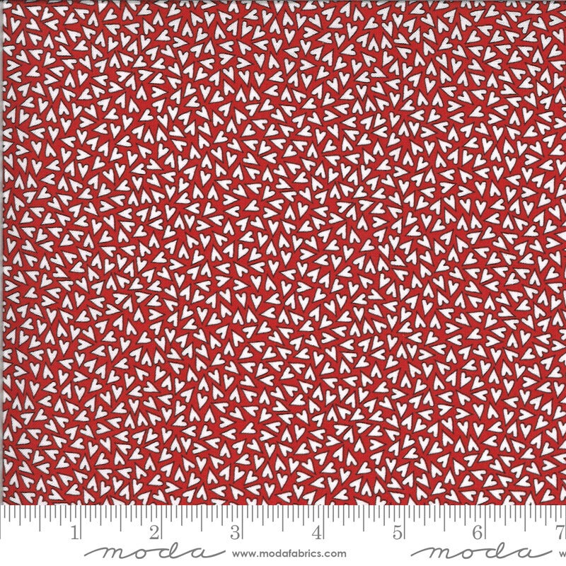 Moda Animal Crackers Apple Red 5805 11