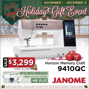 Janome Horizon Memory Craft 9410QC