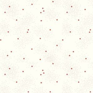 Riley Blake Designs Dainty Daisy on Cloud Barn Red C700R