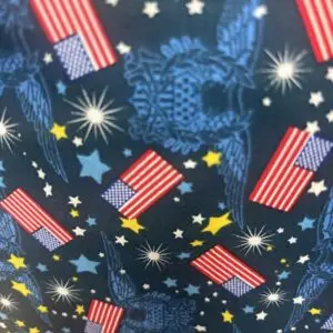 Foust Mini Flags and Eagle Emblems