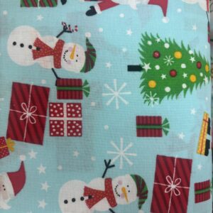 Foust Tis the Season 49695 Multi Presents Trees and Santa