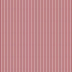 Riley Blake Designs 1/8in Stripe Dahlia Red C495R