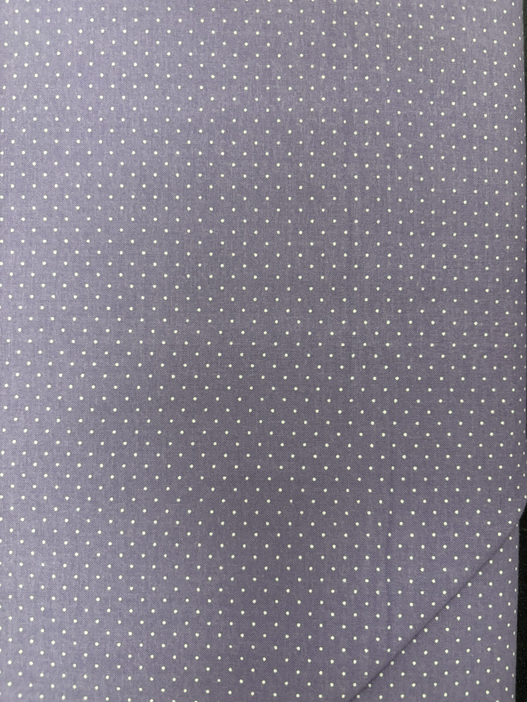 Foust Keepsake Purple with white Dot