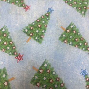 Foust Tis the Season 49692 Multi Blue christmas Trees