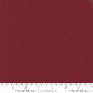 Moda Bella Solids Kansas Red 9900 150