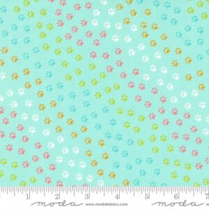 Moda Here Kitty Kitty Aqua 20835 19