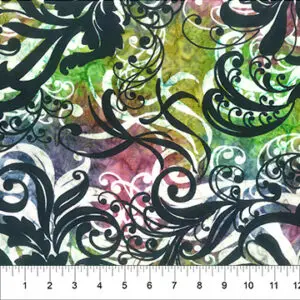 Banyan Batiks Vintage Swirls Spring Rain 83106-1017