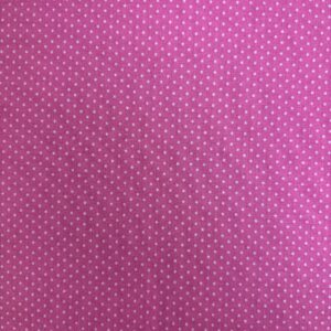 Foust Keepsake Small Dots on Rose Pink