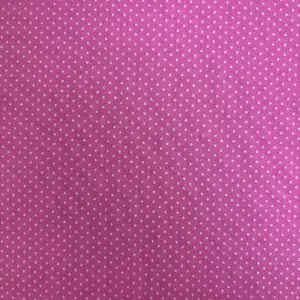 Foust Keepsake Small Dots on Rose Pink