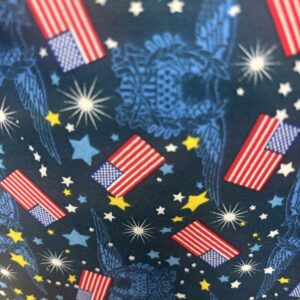 Foust Mini Flags and Eagle Emblems