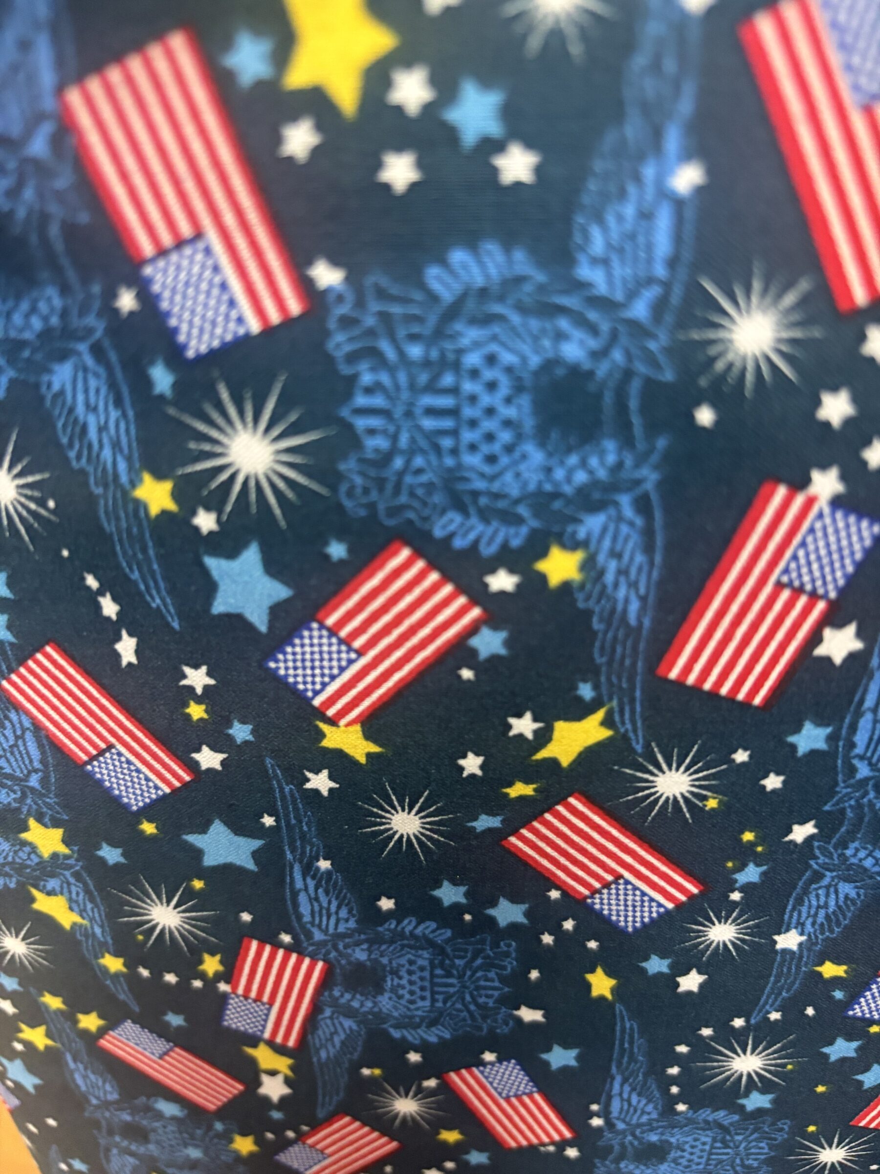 Foust Mini Flags and Eagle Emblems